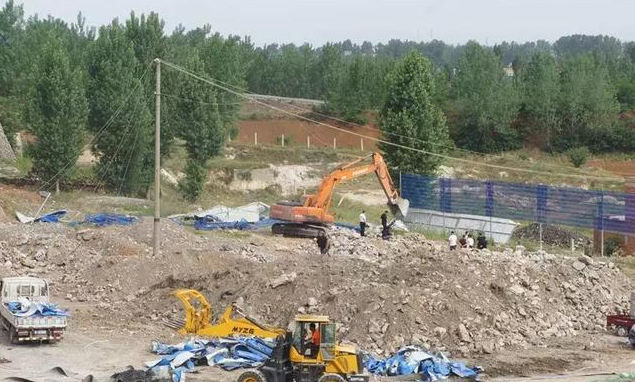 鄧州市對違法開采礦產資源和破壞生態環境的行為說NO