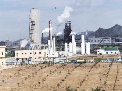 蘭鑫鋼鐵集團有限公司廠區