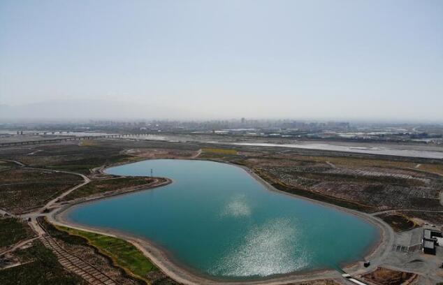 2019年張掖市新建擴建城市生態景觀林，增加國土綠化面積。（資料圖）