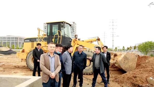 　視察現場。