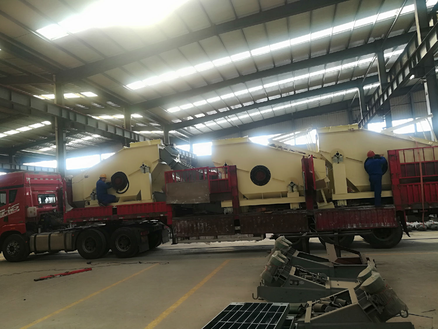 彈性環(huán)保篩發(fā)貨