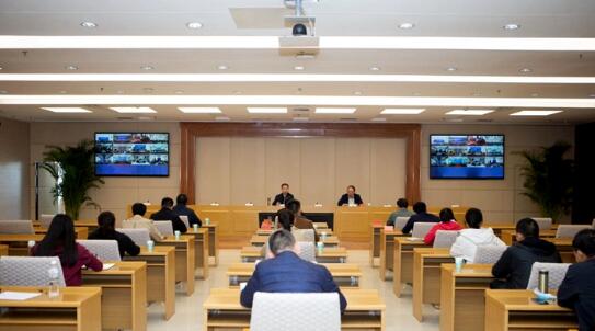 10月22日，河北省應急管理廳組織召開冬季全省非煤礦山安全生產工作視頻會議。省應急管理廳/供圖