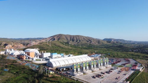 河南淇縣特大型高品質機制砂石系統